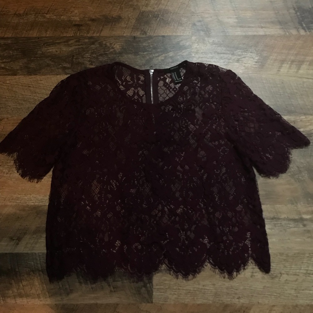 Forever 21 Lace Top